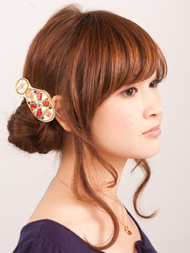 後れ毛キュートアップ