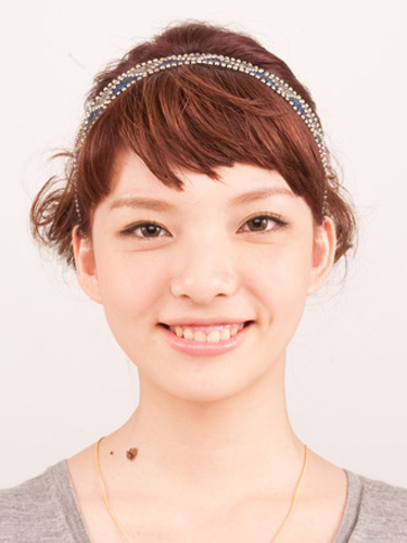 華やかな2WAYアップアレンジ