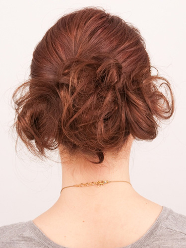 華やかな2WAYアップアレンジ