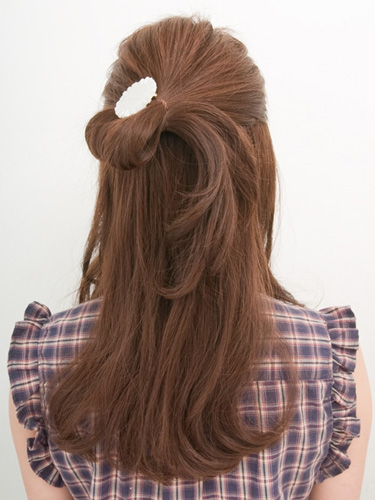 ナチュラル小顔アレンジ