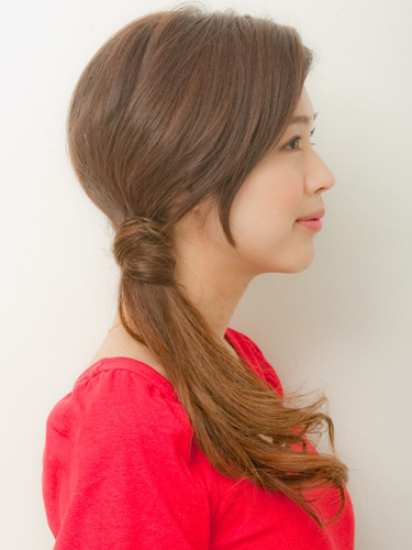 大人キレイに変身！変形ポニーテール