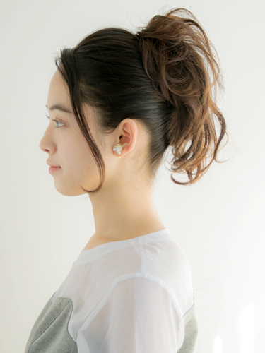 【まとめ髪】ぎゃくりんぱポニーテール