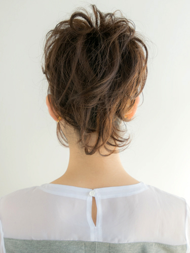 【まとめ髪】ぎゃくりんぱポニーテール