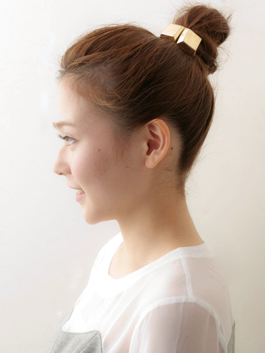 【おだんご】前髪なしのアクティブおだんご