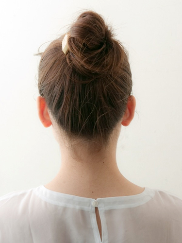 【おだんご】前髪なしのアクティブおだんご