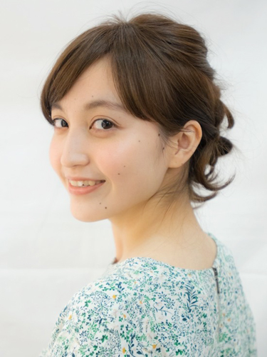 【おだんご】シニヨン風ミニおだんご