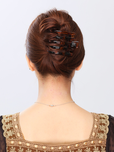 【まとめ髪】クイック仕上げの夜会巻き