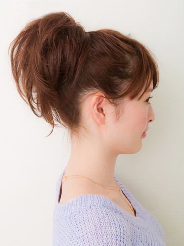 【まとめ髪】美シルエットのポニーテイル