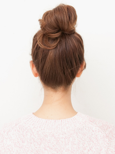 【おだんご】ふわっと前髪でヘルシーおだんご