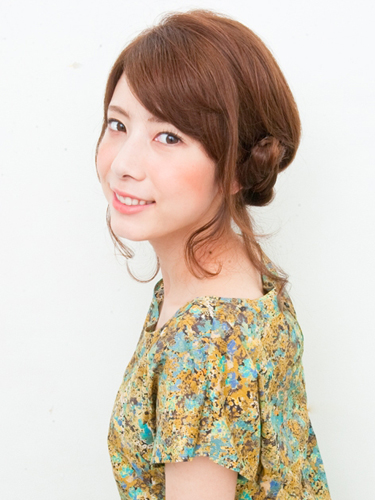 ミディアムヘア・簡単カチュームアレンジ