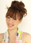 ミディアムヘア・夜遊びポニーテール