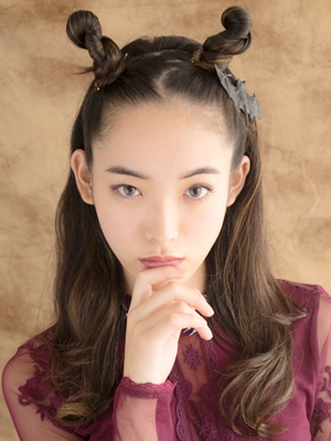 小悪魔ツノアレンジ編